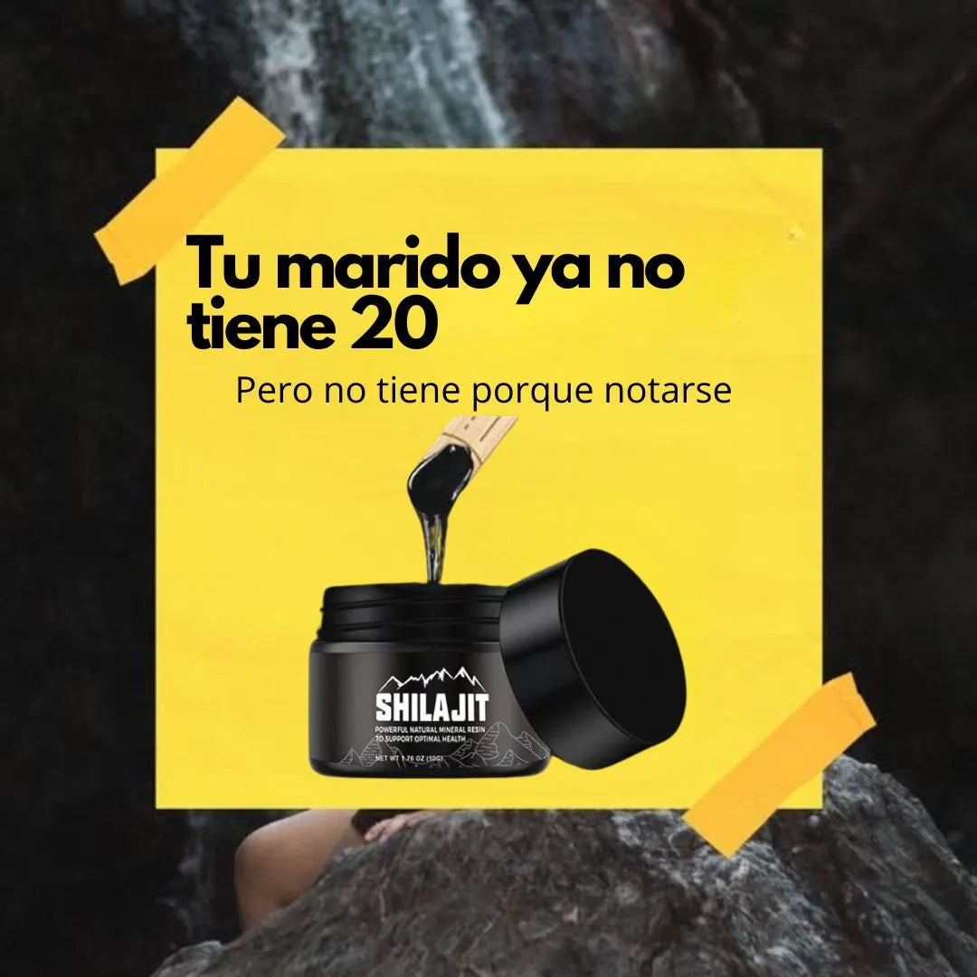 SHILAJIT DEL HIMALAYA | RENUEVA TU VITALIDAD