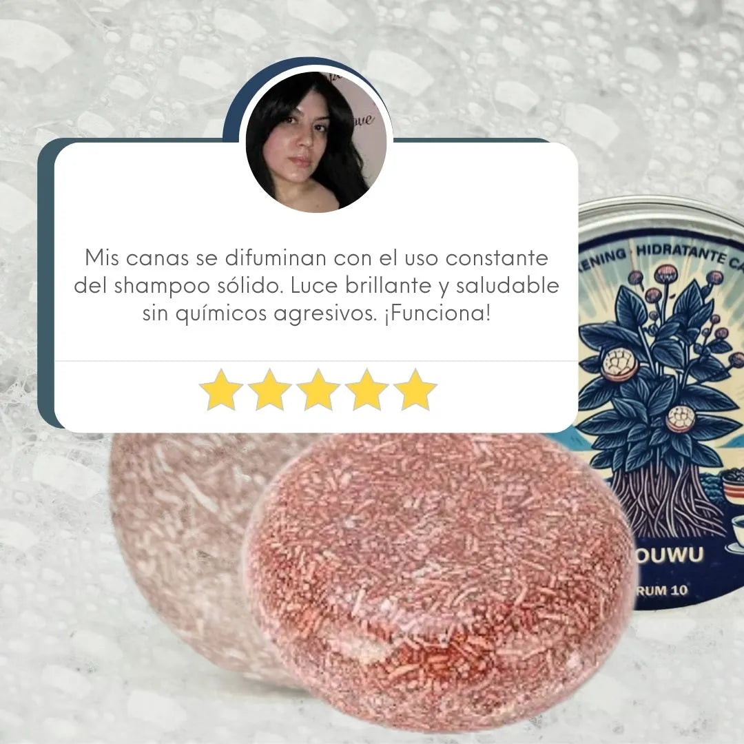 SHAMPOO SÓLIDO SHOUWU™ | 2X1 ✨