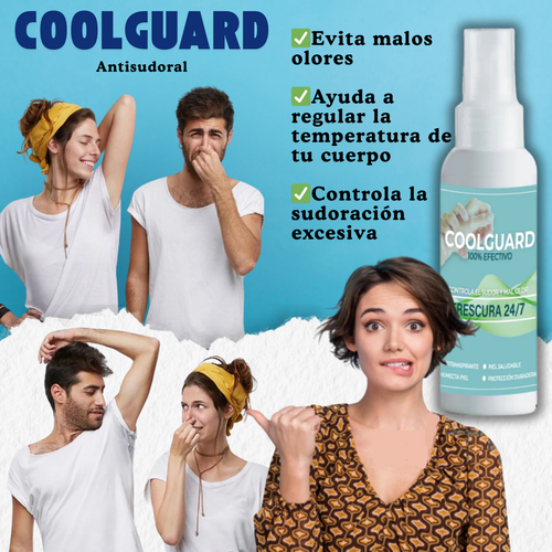 COOLGUARD ANTISUDORAL | EL FIN DE LA SUDORACIÓN EXCESIVA