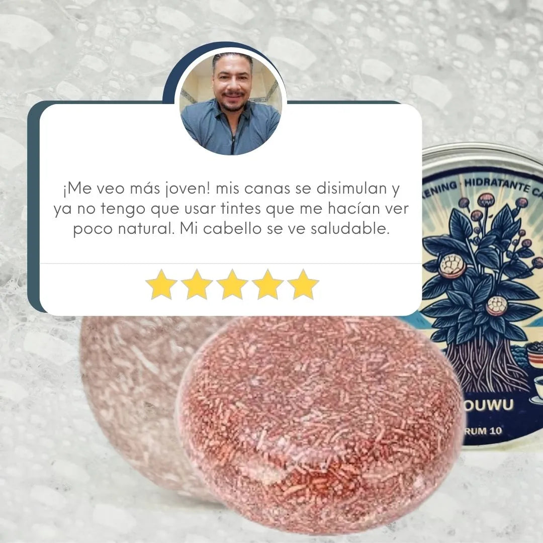 SHAMPOO SÓLIDO SHOUWU™ | 2X1 ✨