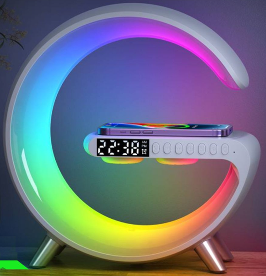 PARLANTE | LÁMPARA | CARGADOR INALÁMBRICO