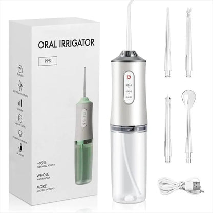 IRRIGADOR ORAL RECARGABLE | LIMPIADOR DE DIENTES