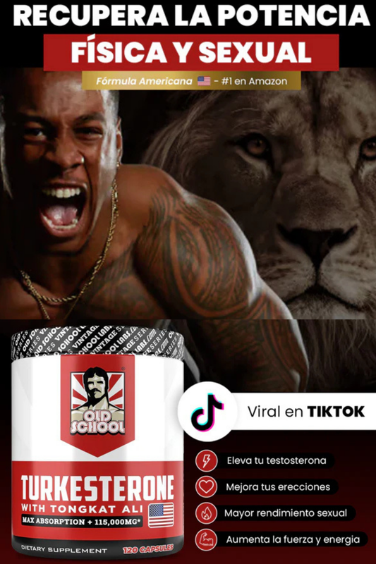 TURKESTERONE® | VITALIDAD MASCULINA